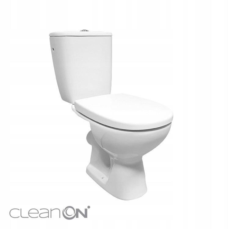 Kompakt 613 Arteco New CleanOn 3/5 l,odpływ poziomy, deska duruplastowa, wo