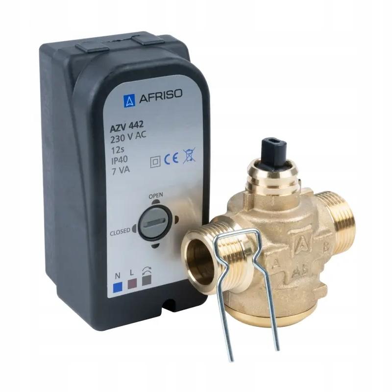 Zawór strefowy AFRISO 2-drogowy AZV 442 DN15 1644200 Gz3/4 48h