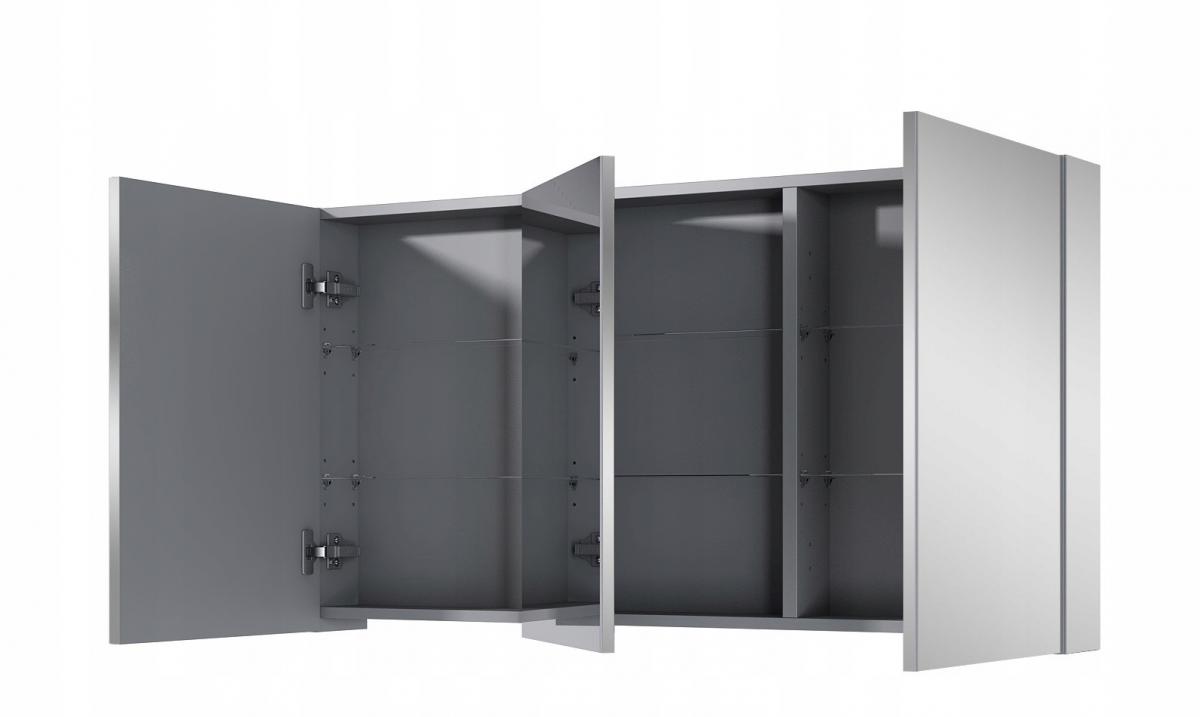 Szafka z lustrem 1206 x 129 x 618 mm ROCA Basic 120 3D