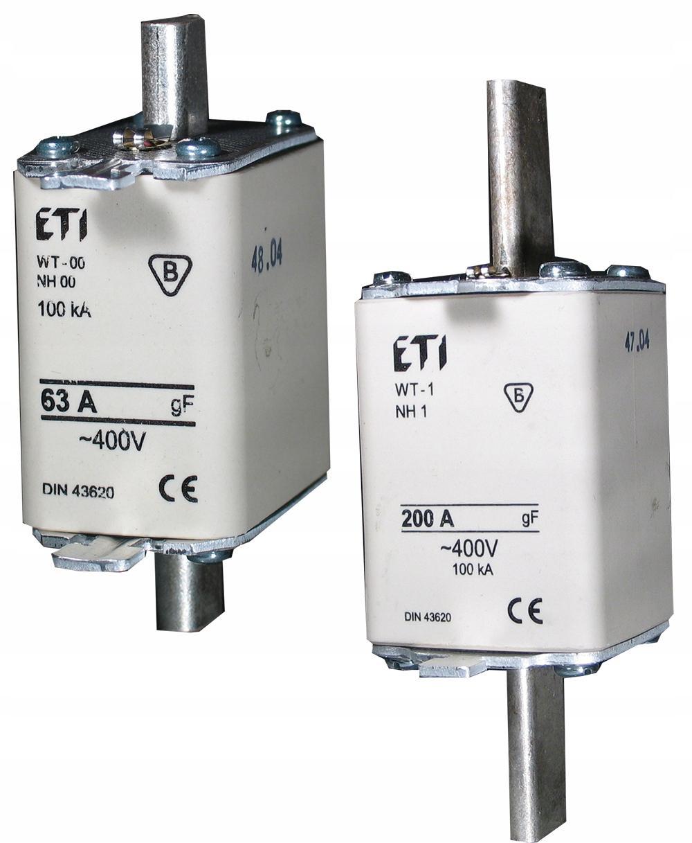 ETI Wkładka topikowa szybka NH2/WT-2C GF 63A/500V