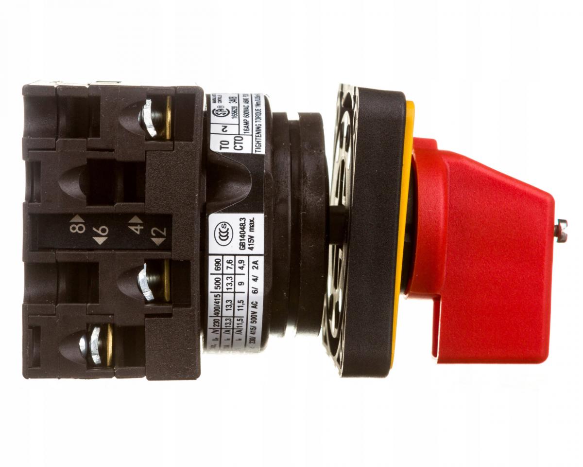EATON Łącznik krzywkowy In=20A P=6.5 kW T0-2-1/E-RT