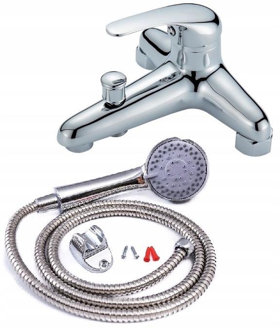 Bateria wannowo-prysznicowa jednouchwytowa nawannowa Hansgrohe Logis