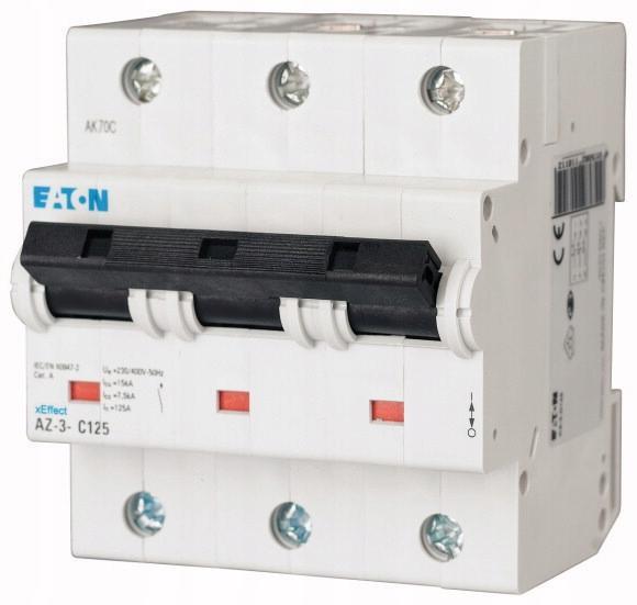 EATON Wyłącznik nadprądowy serii AZ 3-biegunowy AZ-3-C125