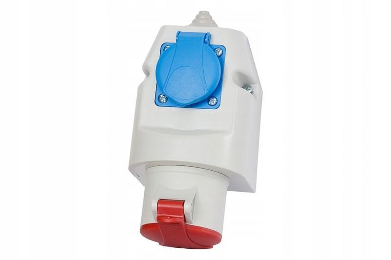 ONNLINE Gniazdo siłowe stałe kombi 32A 5p + 230V ONNLINE
