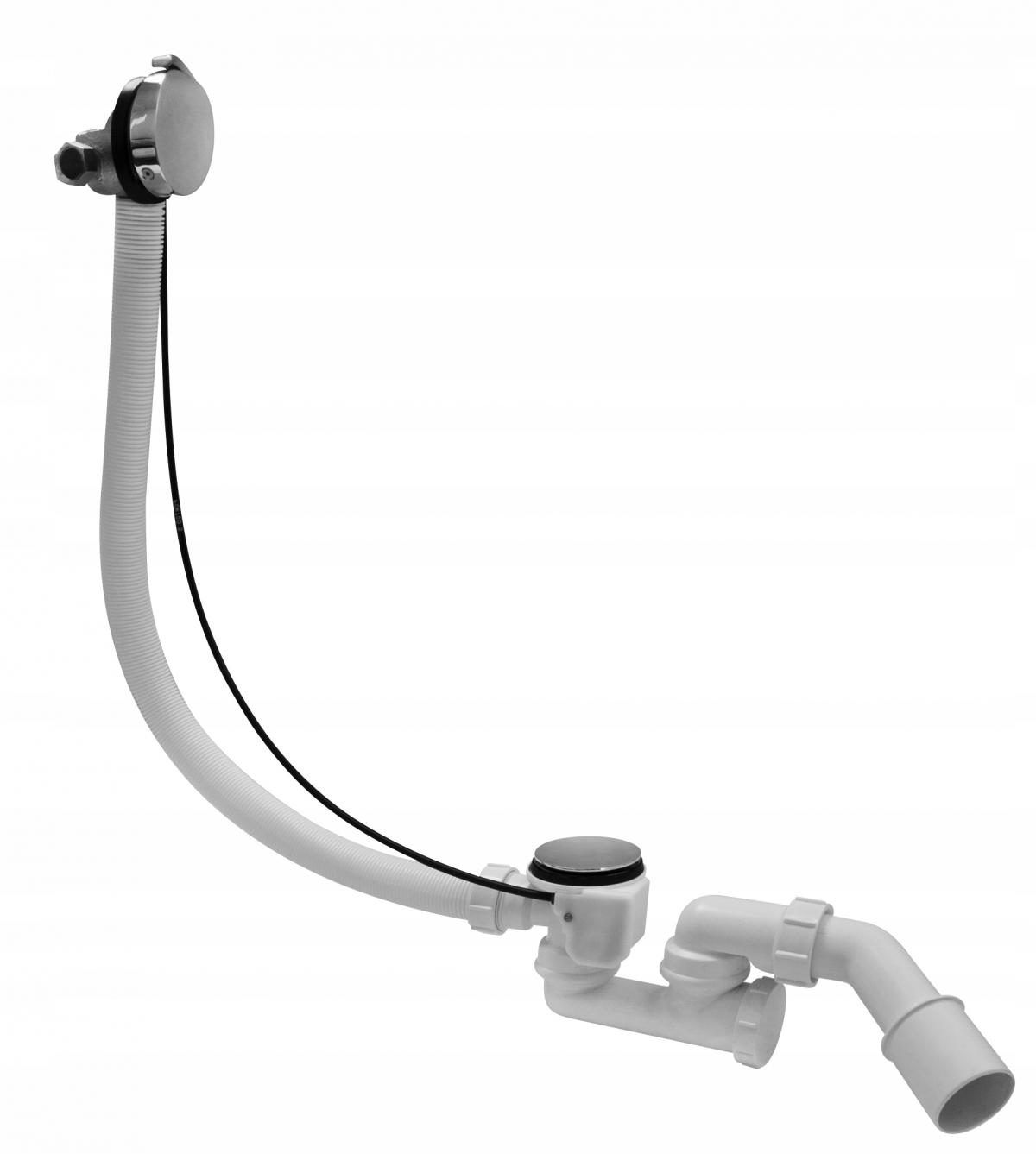 Zestaw przelowowo-odpływowy KLUDI ROTEXA 2000 1 1/2 chrom z syfonem