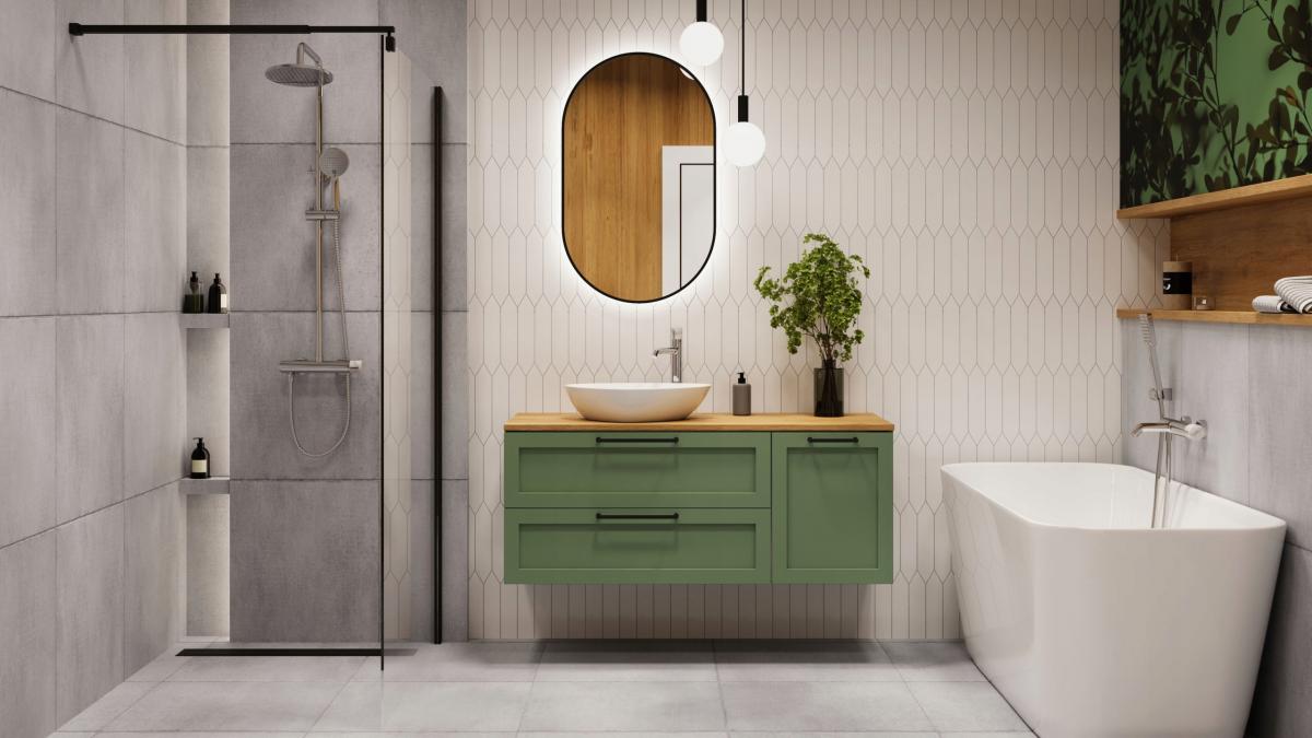 INVENA BATERIA WANNOWA GABRO PLUS INVENA TREND CHROM