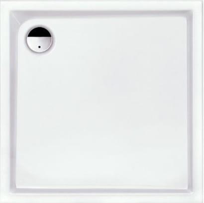 Brodzik akrylowy kwadratowy zabudowany 80x80x3 cm SANPLAST Prestige Bza/PR