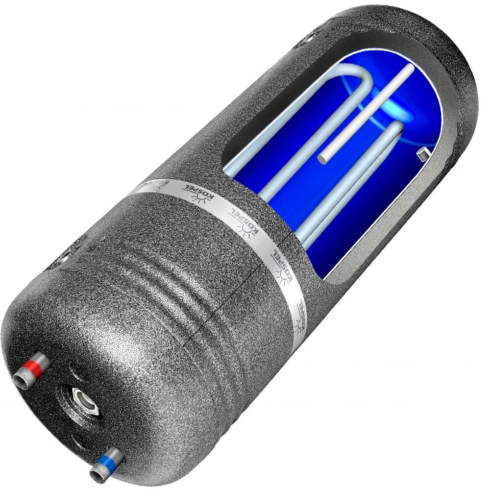 Wymiennik poziomy 127 KOSPEL WW-120 Termo Hit z wężownicą