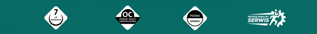 INVENA DESZCZOWNIA Z BATERIĄ WANN-NATR GLAMOUR INVENA TREND CZARNA