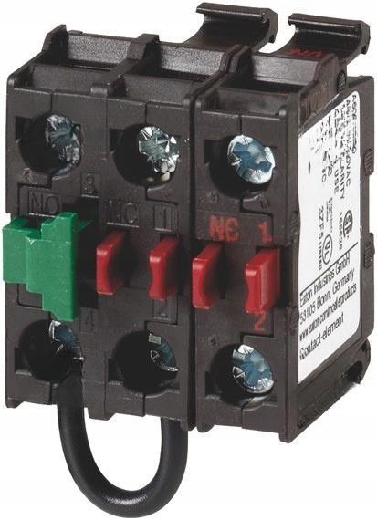 EATON Styk M22-KC02SMC10 z samokontrolą 1Z.2R. mocowany do ścianki tylnej