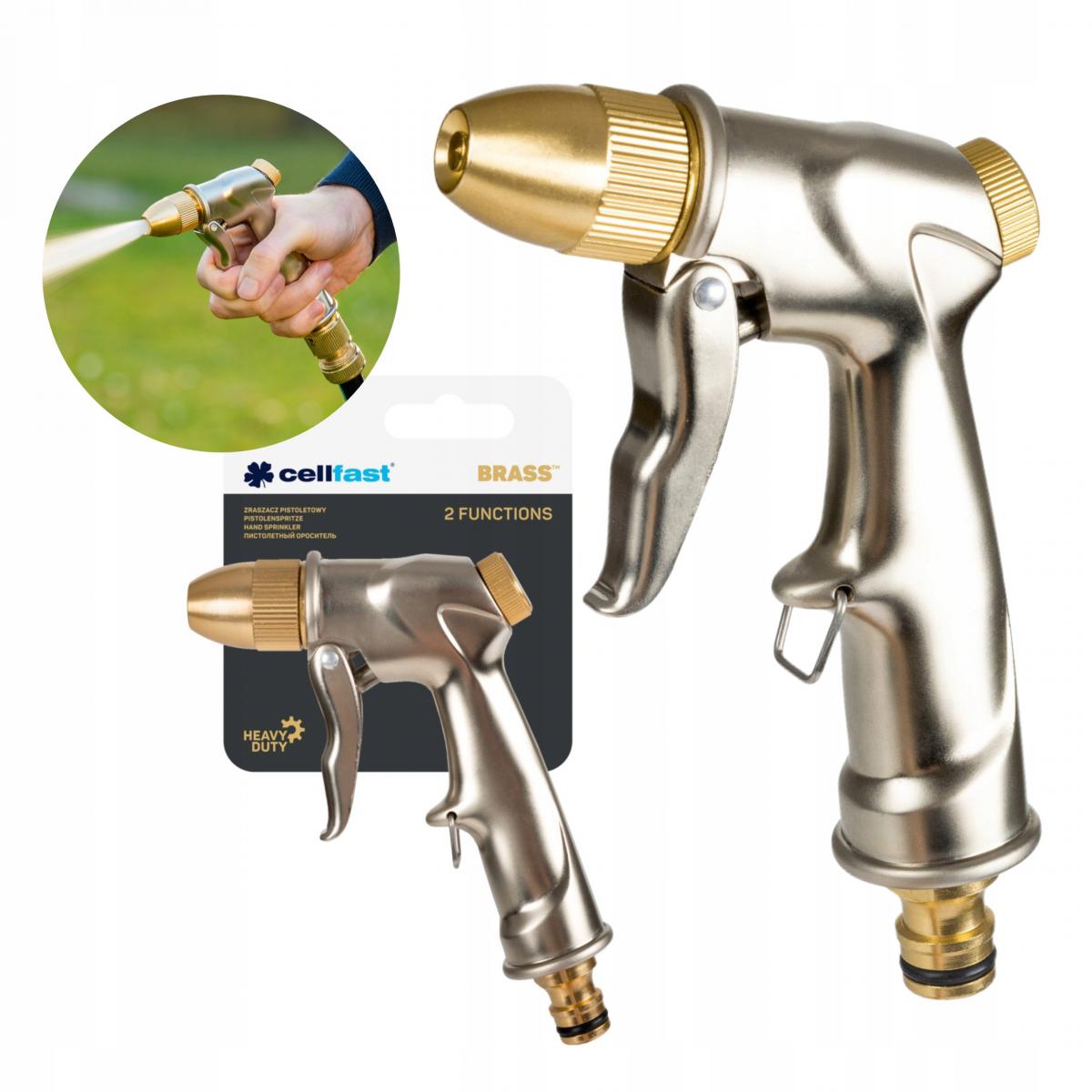 CELLFAST Zraszacz pistoletowy mosiądz BRASS /etykieta/