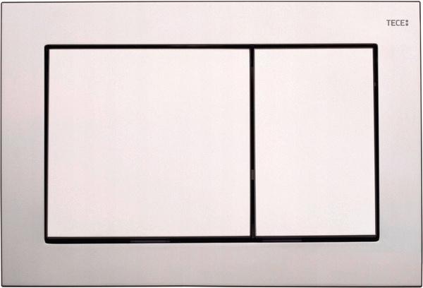 Przycisk spłukujący TECE base podwójny do WC z tworz sztucz chrom matowy