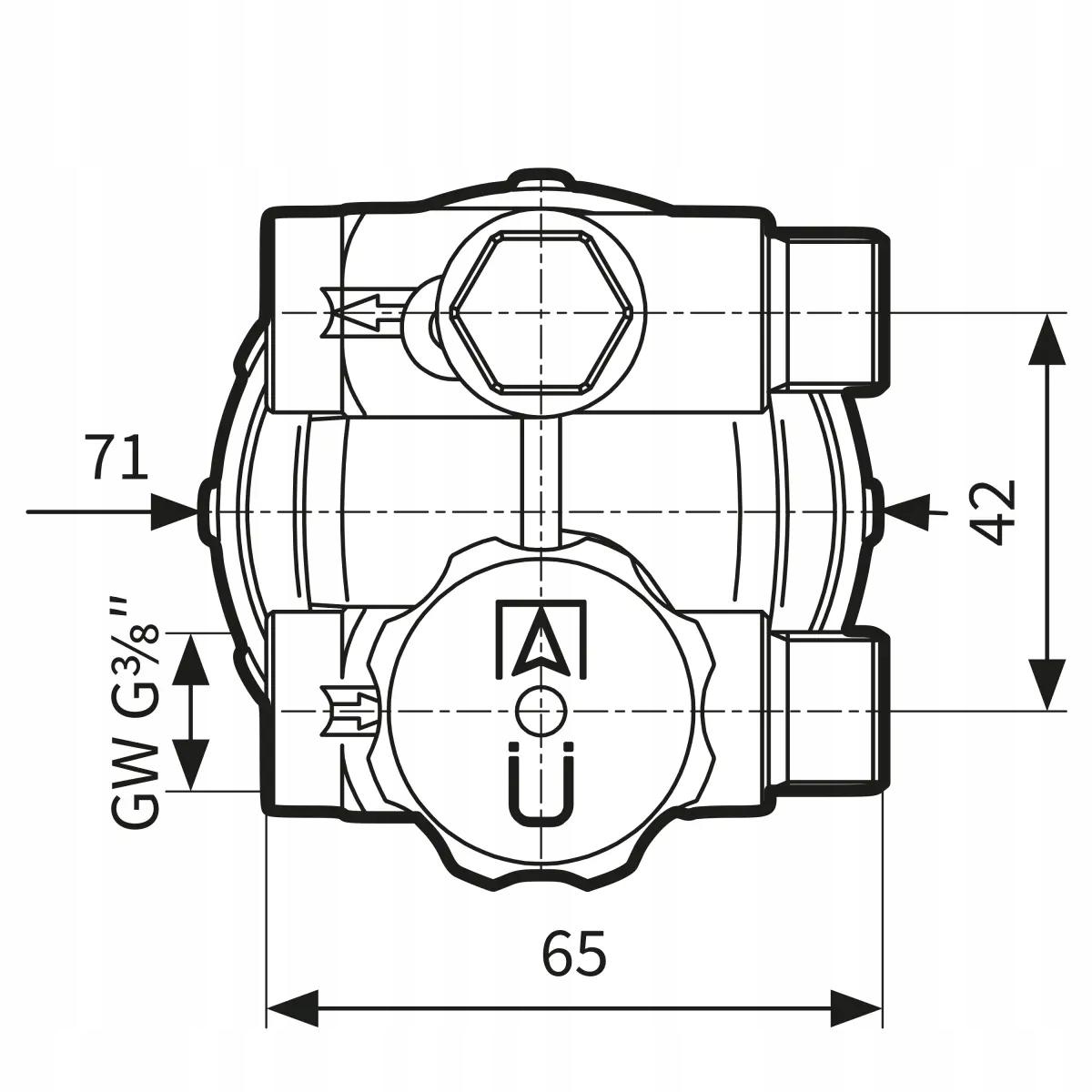 AFRISO FILTR OLEJU DWURUROWY Opałowy MS 500 48h