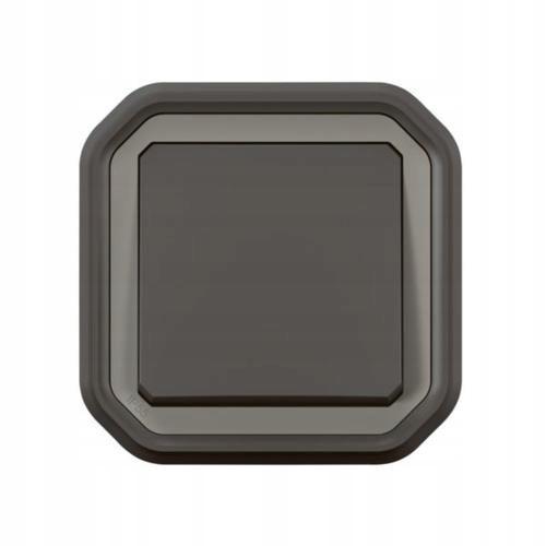Łącznik schodowy, komplet podtynkowy 10AX-250V~ - antracyt, NOWE PLEXO 55