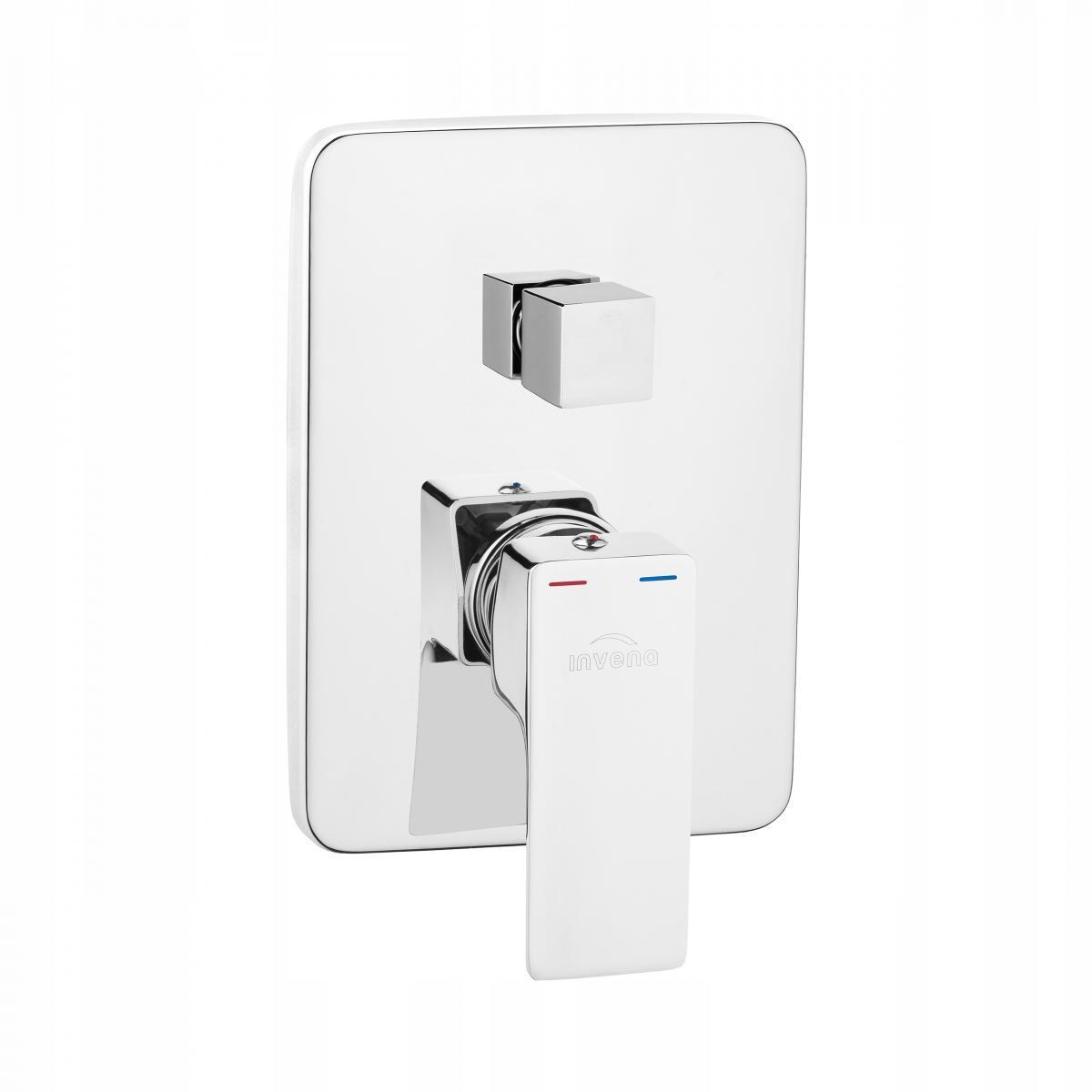 Bateria natryskowa INVENA podtynkowa NYKS 2-funkcyjna