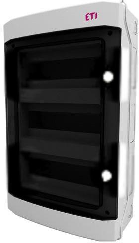 Rozdzielnica natynkowa ECH-36PT-s 36 modułów drzwi transparentne IP65 1500V