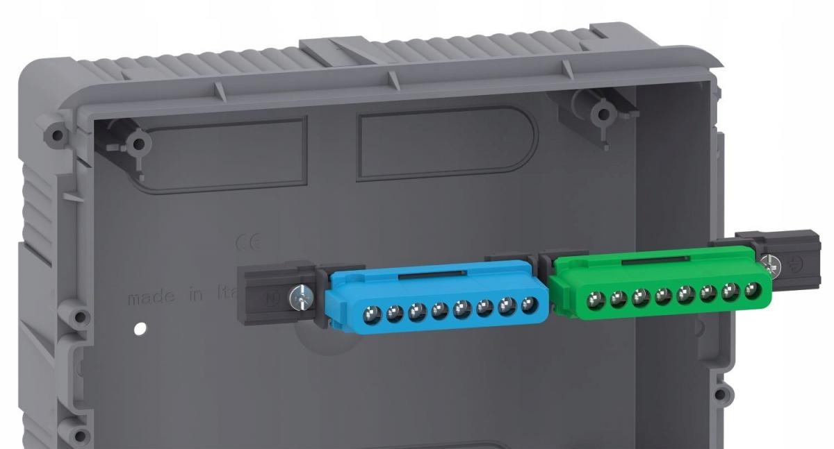 Obudowa podtynkowa, Easy9 EU IP40 EZ9EU-1-8-PT-P drzwi białe 1 rząd 8 moduł
