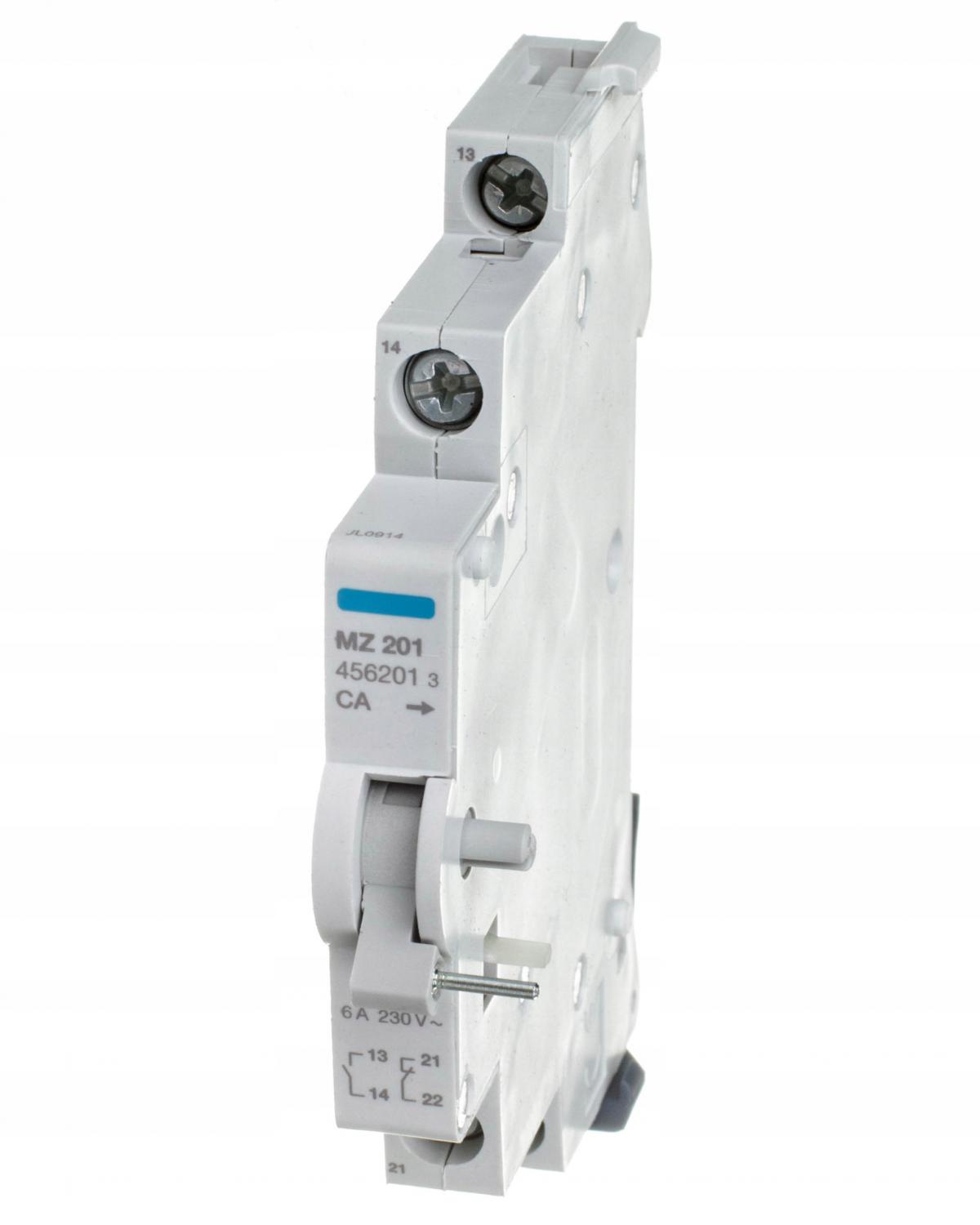 HAGER Styk pomocniczy do MCB, RCBO 1NO+1NC Ith=6A 230VAC
