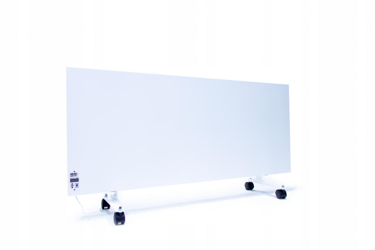 Grzejnik stalowy HD-WAVE STEEL z termostatem, moc 400 W - biały