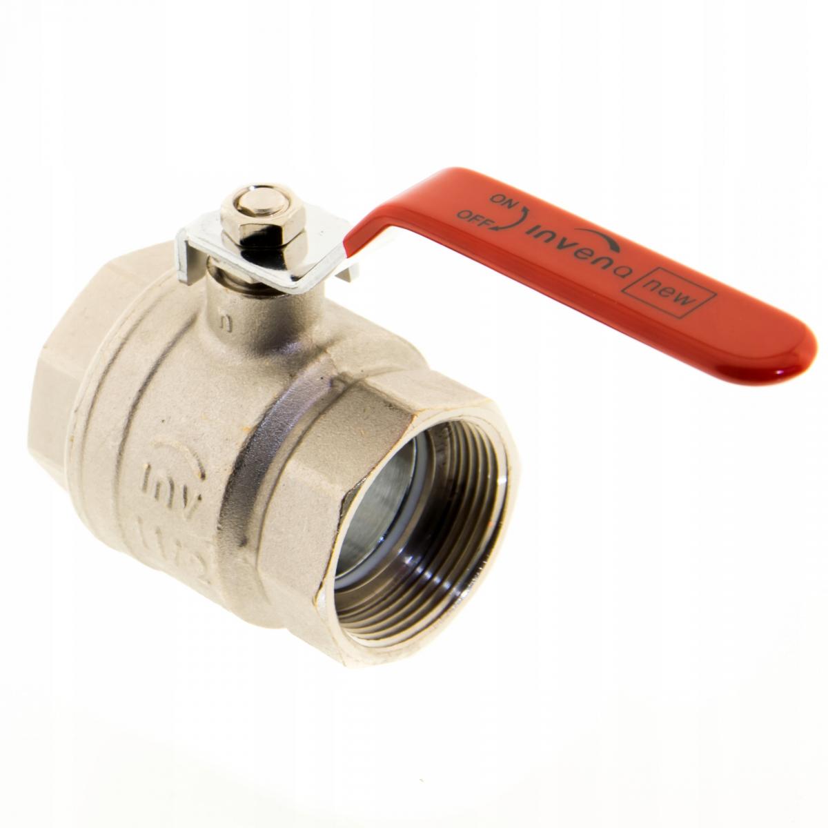 INVENA ZAWÓR KULOWY WODNY WW DN 40 (6/4) VERT, WORECZEK