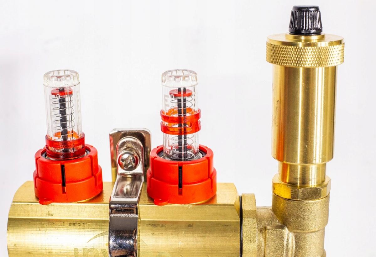 ROZDZIELACZ MOSIĘŻNY OGRZEWANIA PODŁOGOWEGO PLUS 5-OBIEGOWY INVENA