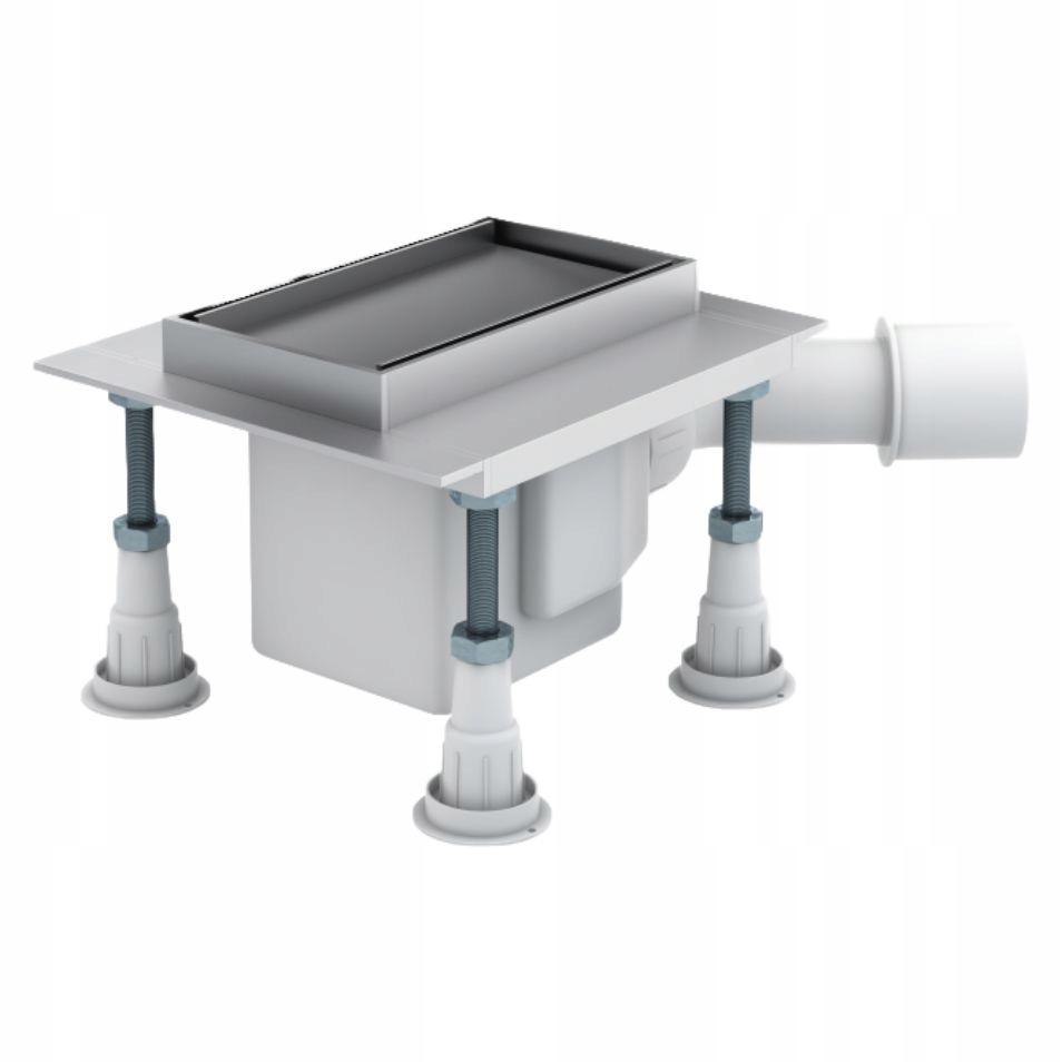 Odpływ liniowy Base Standard Plus 60x8x9,5 maskownica do zab płytkami
