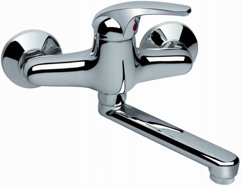 ONNLINE Bateria umywalkowa Gala ścienna na ( wylewki 16 cm) chrom Onnline