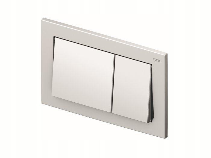 Przycisk spłukujący TECE base podwójny do WC z tworz sztucz chrom połysk