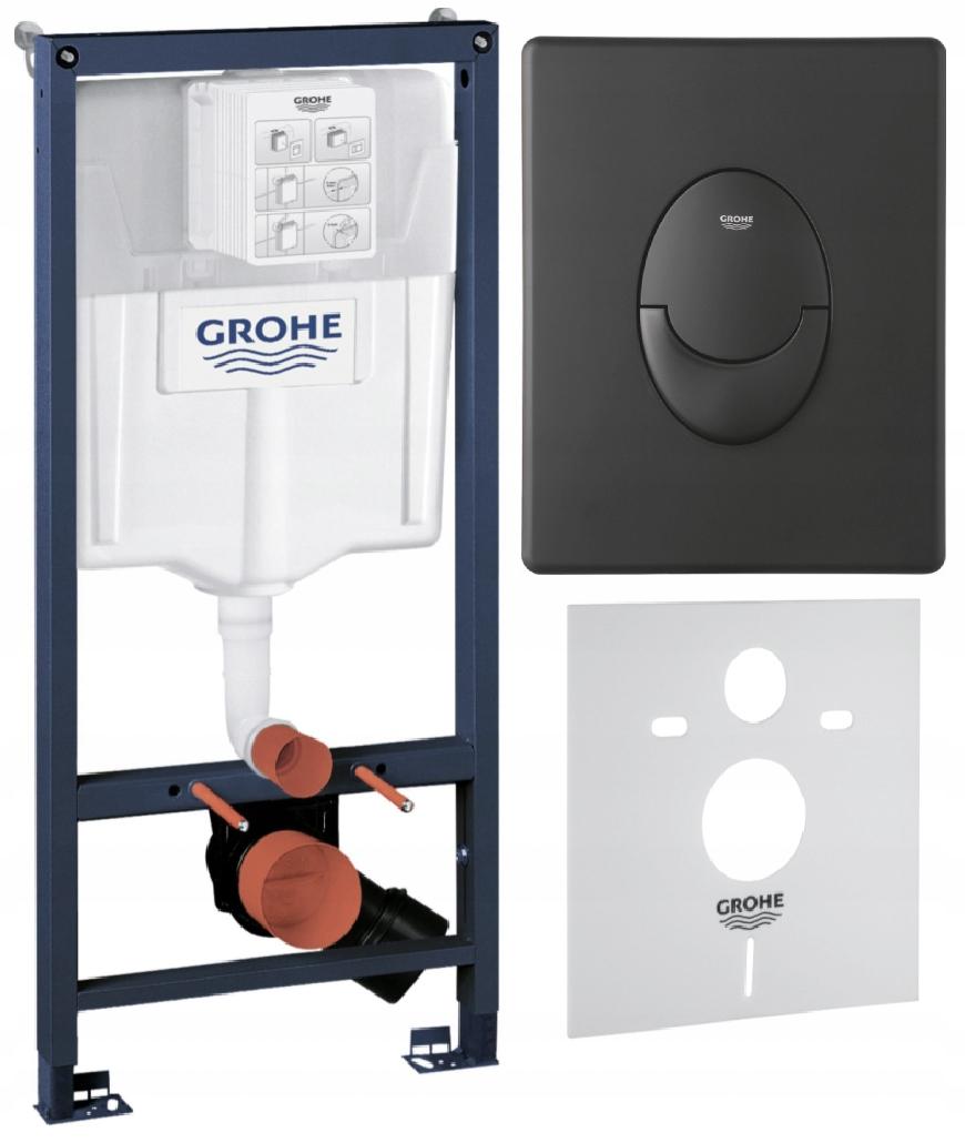 Przycisk uruchamiający GROHE SKATE AIR plastik ABS phantom black