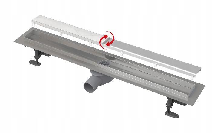 Odpływ liniowy ALCADRAIN Fit and Go 750 mm
