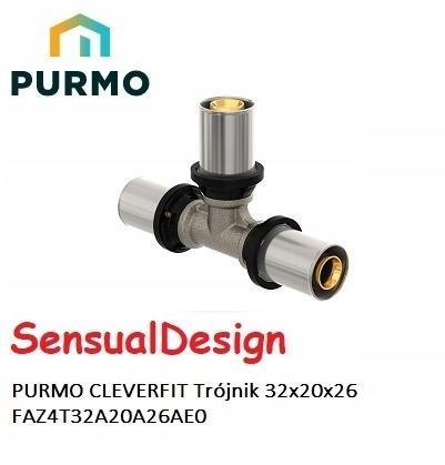 PURMO Trójnik redukcyjny PURMO CLEVERFIT 32x20x26