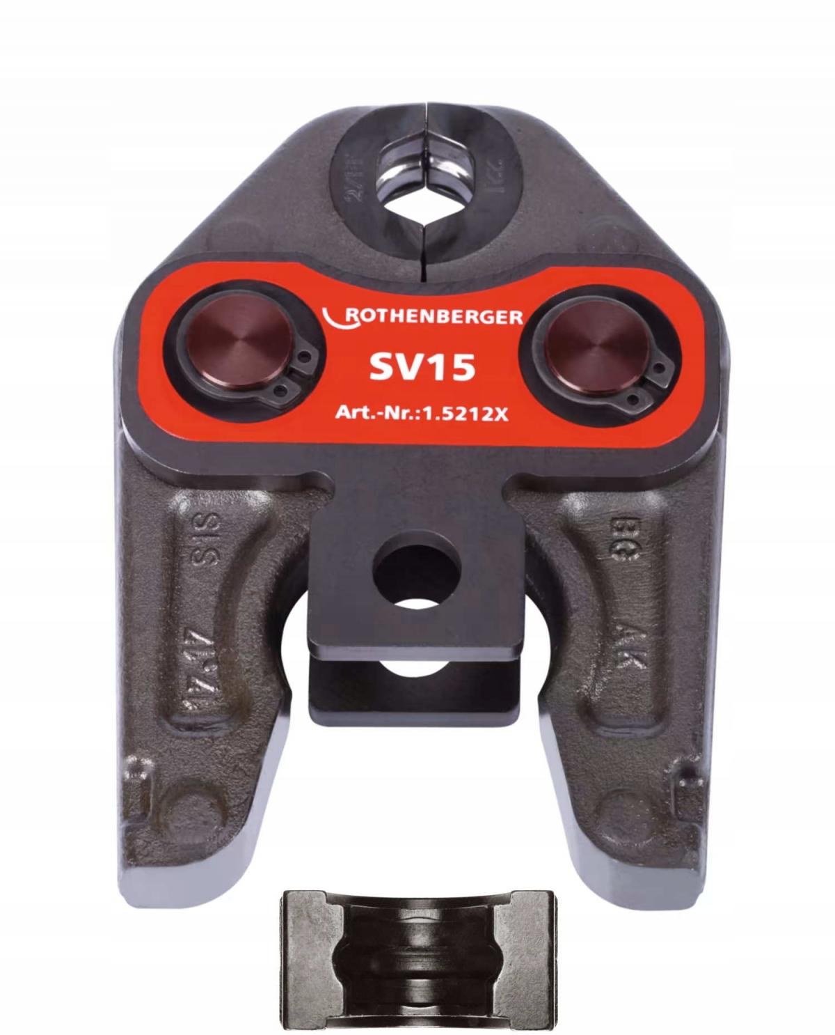 ROTHENBERGER Szczęka zaciskowa standardowa 15 mm ROTHENBERG SV 15