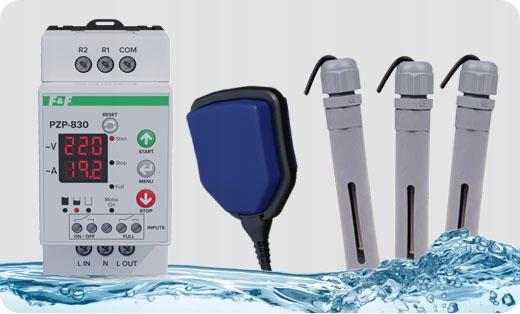 F&F Przekaźnik kontroli pompy głębinowej PZP-830 PZP-830