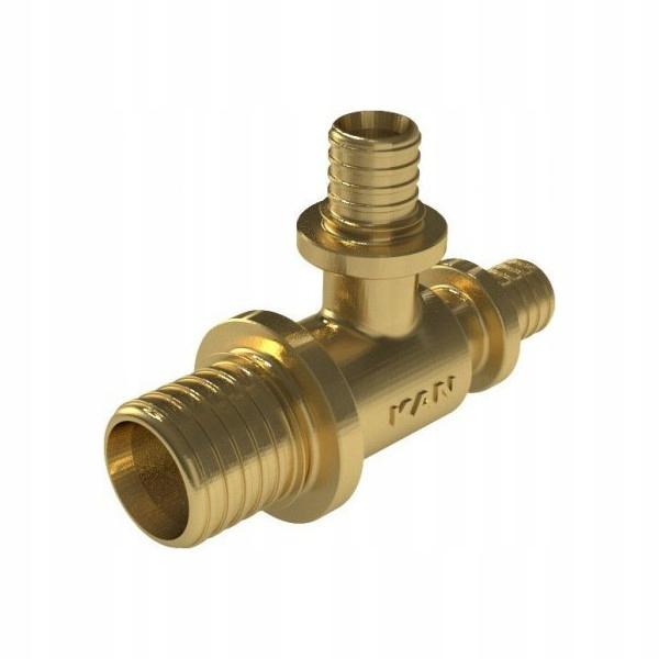 Trójnik redukcyjny mosiężny ultraLINE - 25/32/25