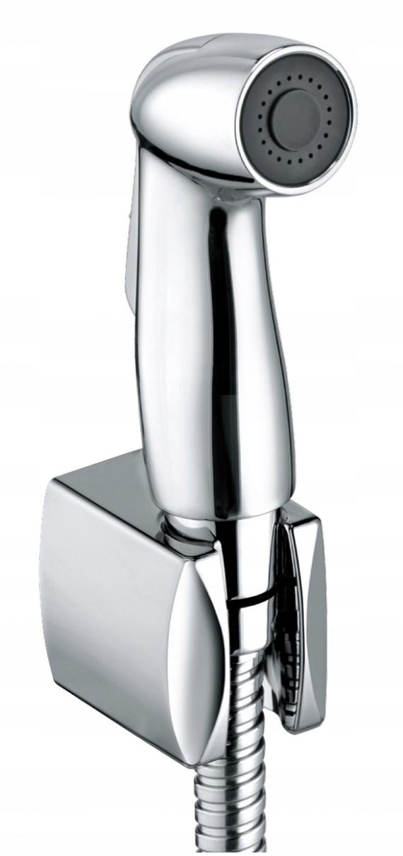 Zestaw prysznicowy higieniczny KLUDI BOZZ chrom + wąż natryskowy i uchwyt