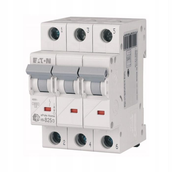 EATON Wyłącznik nadprądowy 6kA HN-B25/3