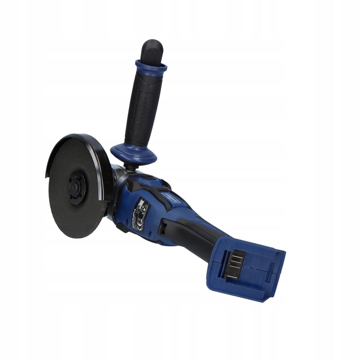 Bezszczotkowa szlifierka kątowa Scheppach BCAG125-20Pro-S (bez akumulatora)