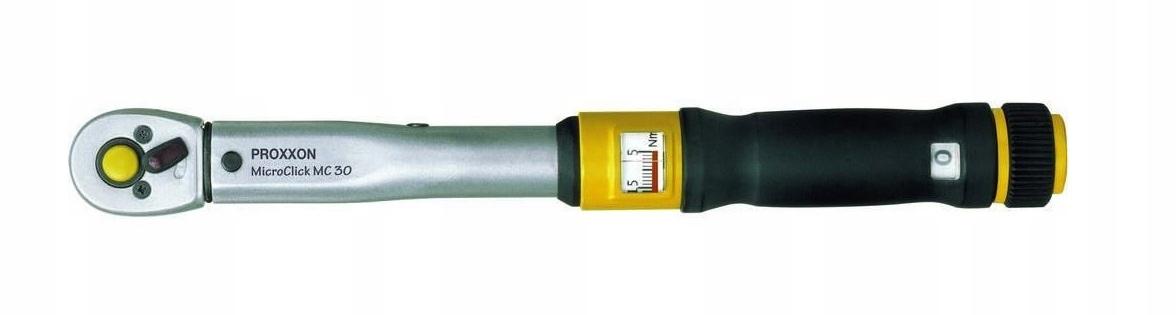 Klucz dynamometryczny 6 - 30 Nm PROXXON MicroClick MC 30, 1/4 cala