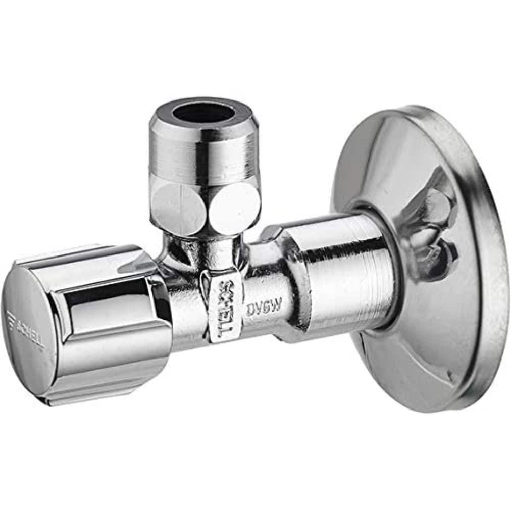SCHELL Zawór kątowy regulacyjny Comfort 1/2,chrom z ASAG