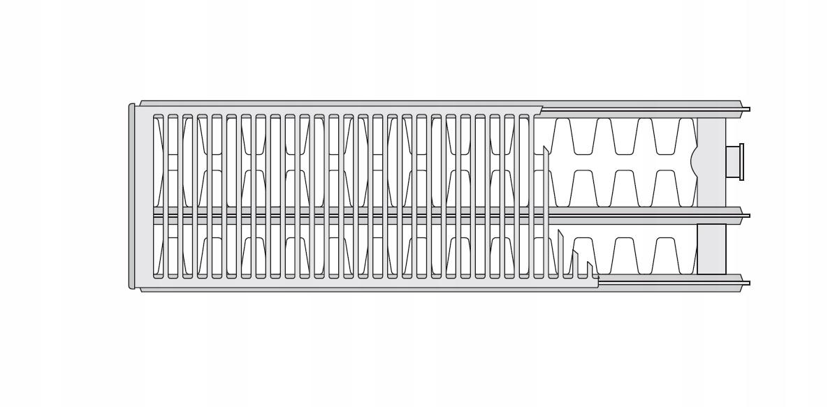 Grzejnik PURMO C33 boczny 500x700 1424W DOSTĘPNY 48h