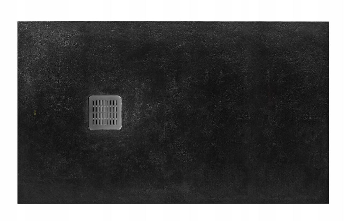 Brodzik prysznicowy kompozyt STONEX prostokąt 90x120x2.8 cm TERRAN syfon