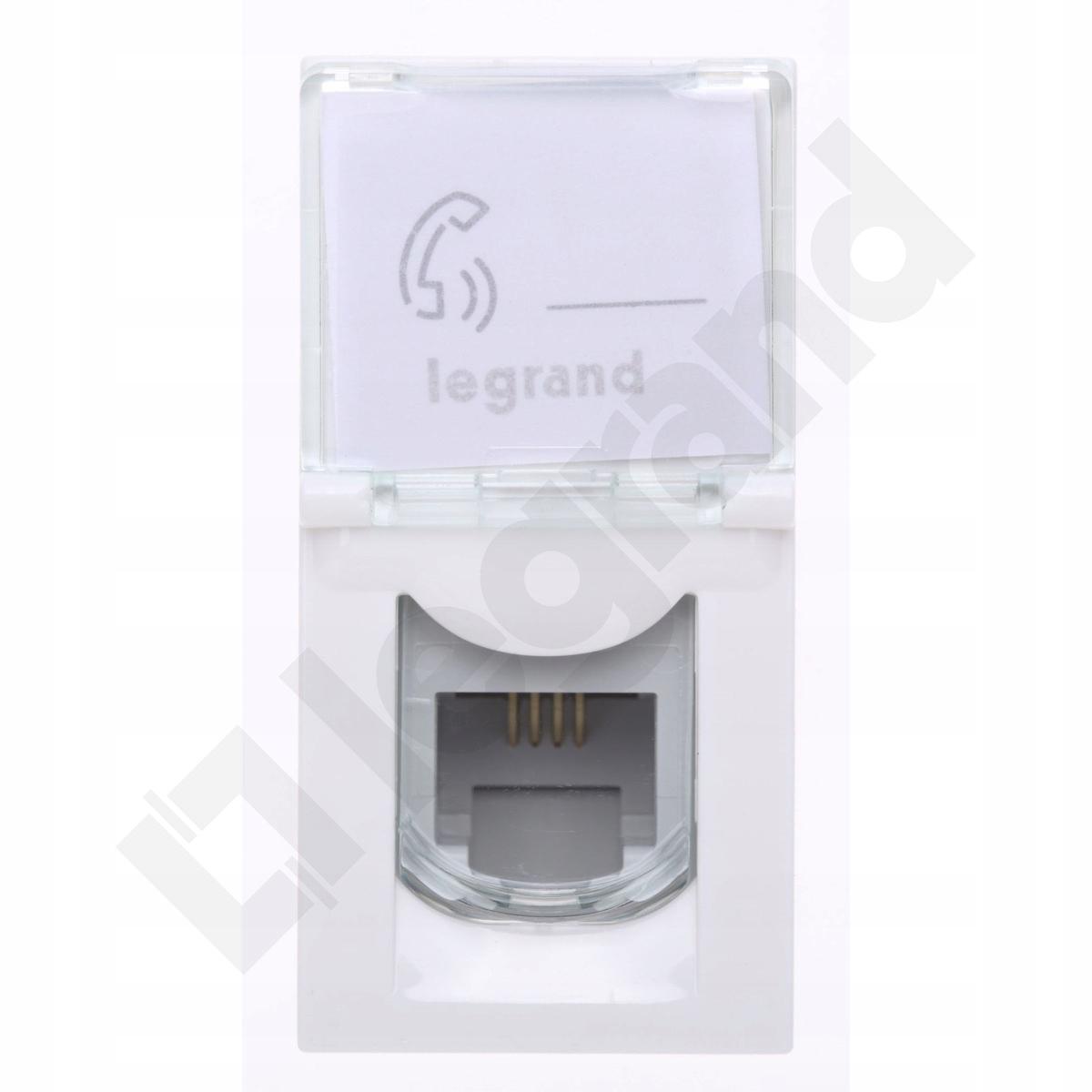 LEGRAND M45:1M Gniazdo telefoniczne RJ11 4 PIN