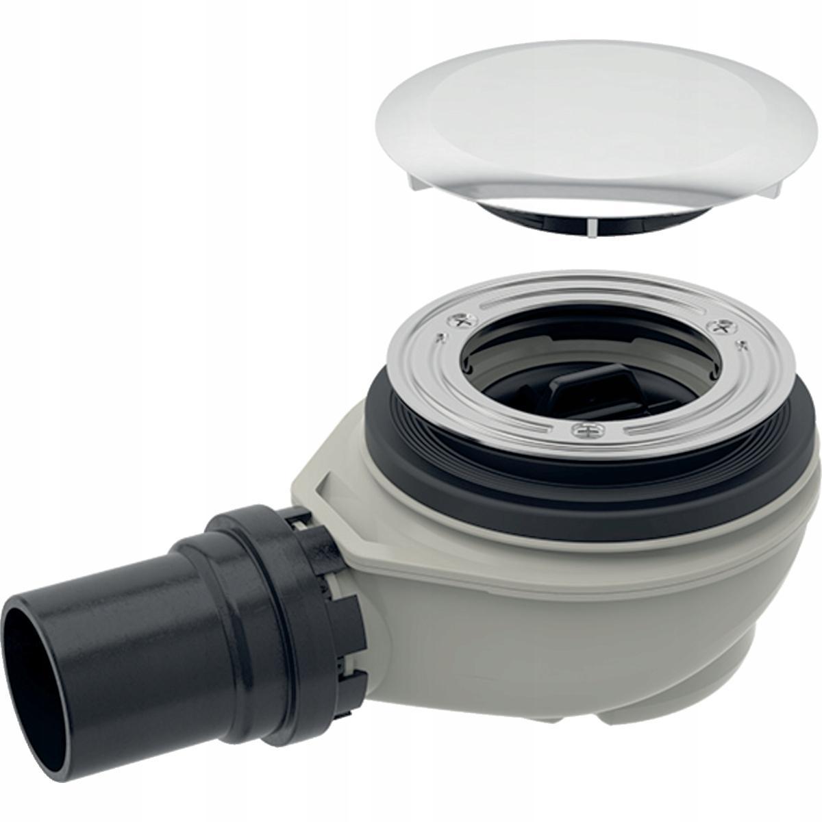 Zestaw odpływowy Geberit d90 H80 h50 Chrom 48h