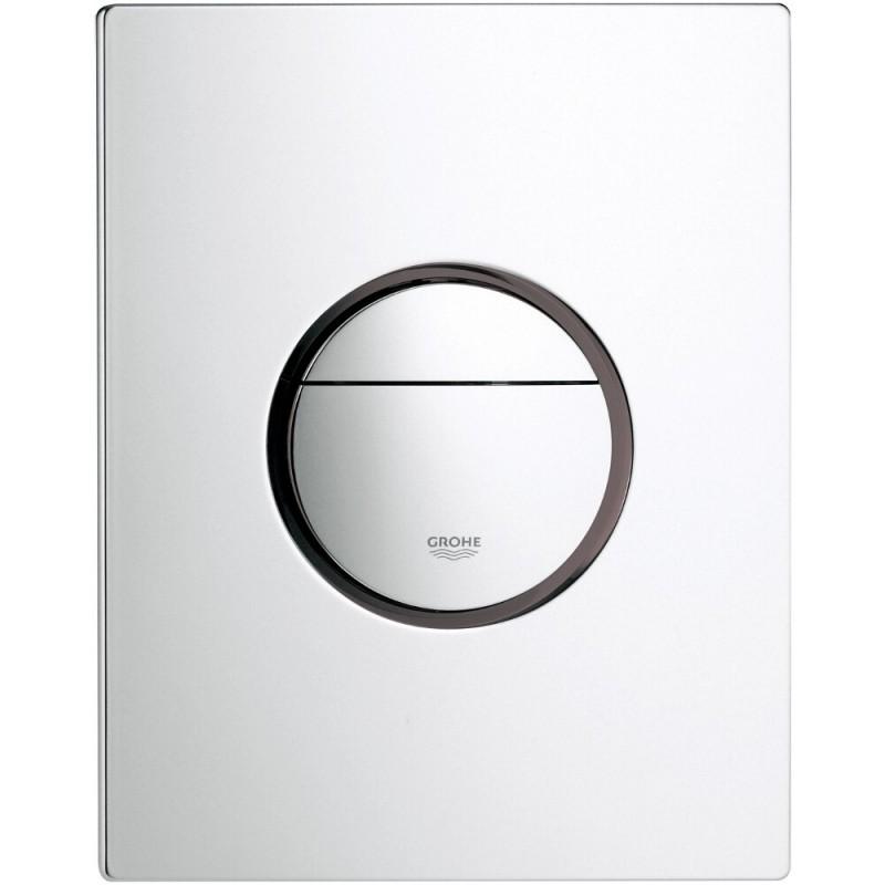 Przycisk uruchamiający GROHE Nova Cosmopolitan do WC chrom 156x197x11 mm