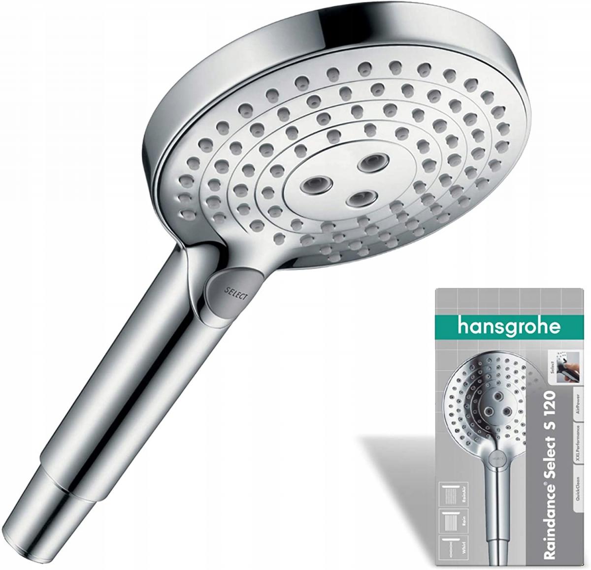 HANSGROHE Raindance Select S Główka prysznicowa 120 3jet