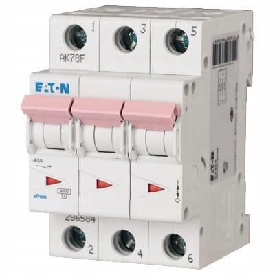EATON Wyłącznik nadprądowy 6kA PL6-D40/3