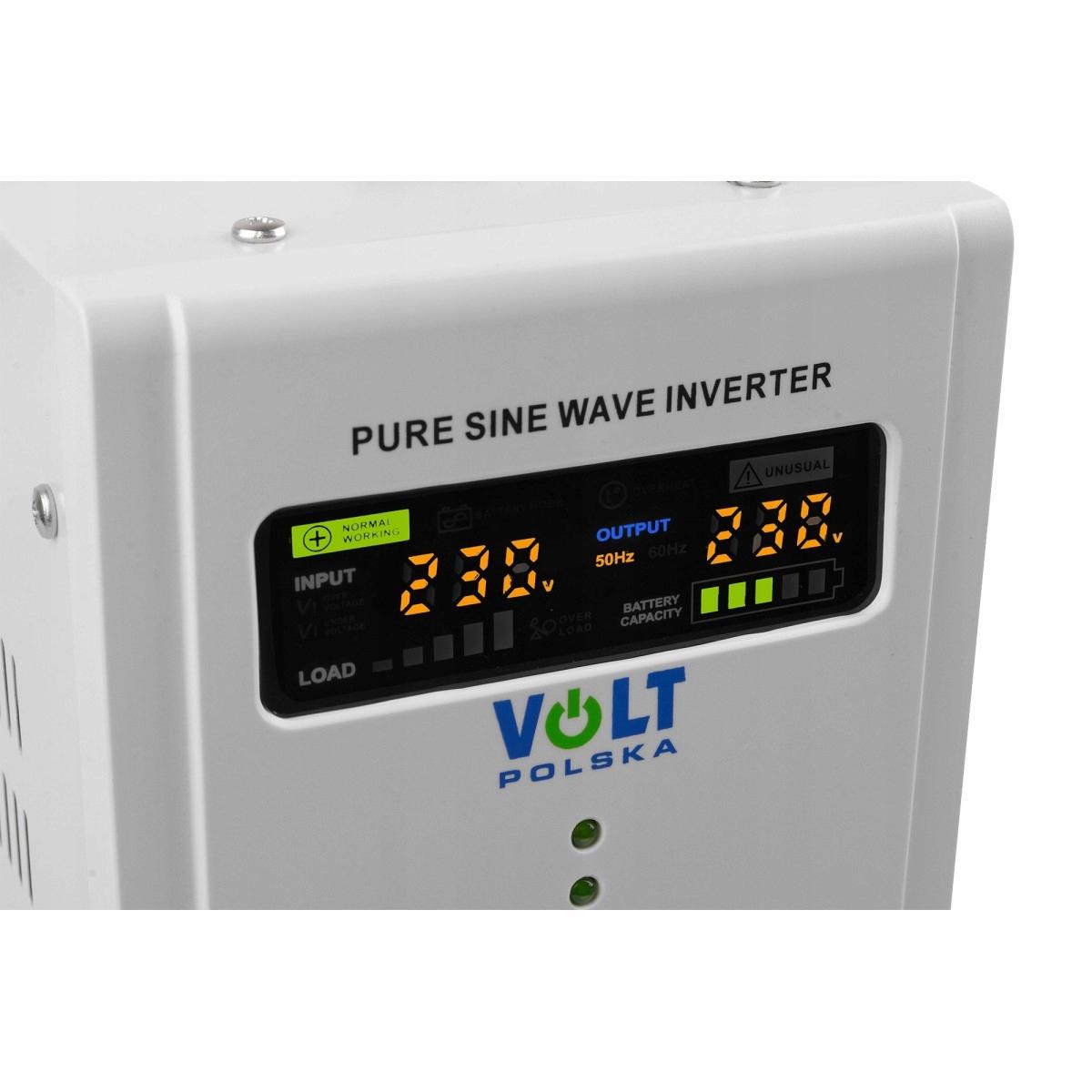 VOLT SINUS PRO 2200 E 12/230V (1600/2200W) ZASILACZ AWARYJNY
