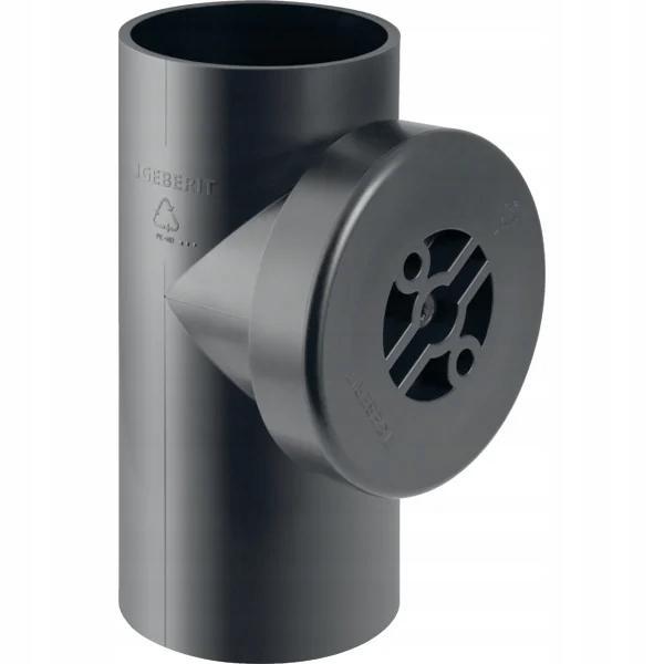 GEBERIT Czyszczak PE prosty 90st. d110