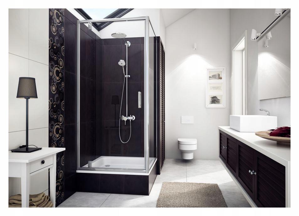 SCHEDPOL Brodzik akrylowy Zefir Standard Plus 90x90x26 cm R55 pólokrągły