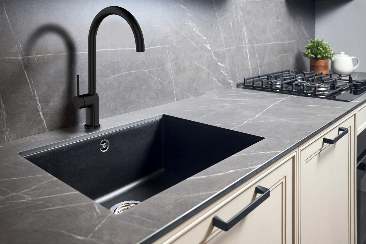 INVENA BATERIA ZLEWOZMYWAKOWA KALITEA INVENA TREND CZARNA